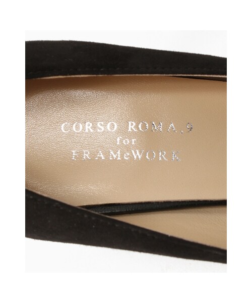 FRAMeWORK（フレームワーク）の「CORSOROMA9 Newパンプス（シューズ・ブラック/ベージュ/ブルー/イエロー・36/37/38）」の11枚目の写真