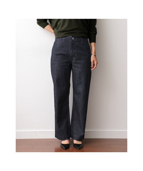 URBAN RESEARCH DOORS（アーバンリサーチドアーズ）の「デニムワイドパンツ（パンツ・レディース・D. INDIGO・36/38）」の5枚目の写真