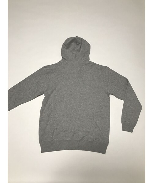 no brand（ノーブランド）の「🈹 ロゴ スター パーカー【グレー