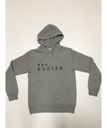 ノーブランド パーカー no brand（ノーブランド）の「🈹 ロゴ スター パーカー【グレー