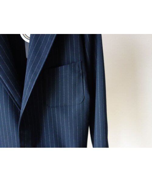 Audience(オーディエンス)の「【完売御礼】Audience オーディエンス ウールライクツイル2Bジャケット&ストレッチイージーパンツ NVY STRIPE ネイビーストライプ※単品でのプライスです(テーラードジャケット・メンズ・その他)」の7枚目の写真