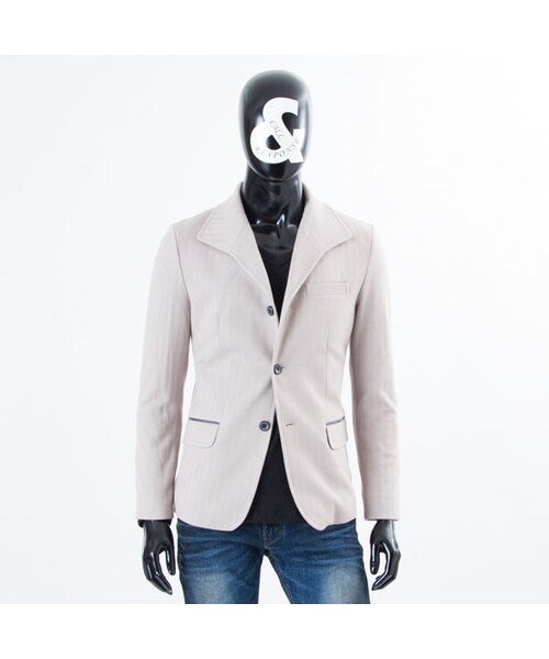 CALL&RESPONSE（コールアンドレスポンス）の「ヘリンボーンイタリアンカラージャケット／ＣＡＬＬ＆ＲＥＳＰＯＮＳＥ　　/  162-1101-18（その他アウター・メンズ・その他）」の5枚目の写真