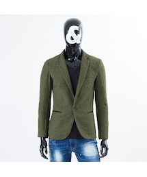 CALL&RESPONSE | スラブコットンテーラードジャケット/CALL&RESPONSE / 162-1101-19(テーラードジャケット)