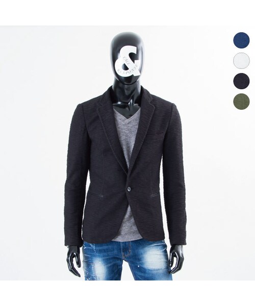 CALL&RESPONSE(コールアンドレスポンス)の「スラブコットンテーラードジャケット/CALL&RESPONSE / 162-1101-19(テーラードジャケット・メンズ・その他)」の5枚目の写真