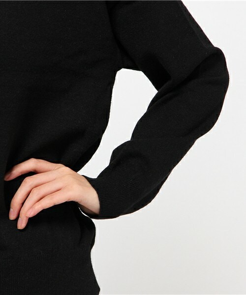 INTERPLANET(インタープラネット)の「エアーニットVネックP/O(ニット/セーター・レディース・ブラック/グレー/ブラウン/レッド・FREE)」の9枚目の写真