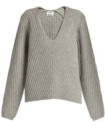 Acne Studios | ACNE STUDIOS Deborah V-neck wool sweater(ニット/セーター)