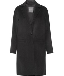 theory | Theory - Peirette Wool And Cashmere-blend Coat - Black(ジャケット/アウター)