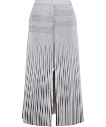 PROENZA SCHOULER | Proenza Schouler - Plated-knit Midi Skirt - White(スカート)