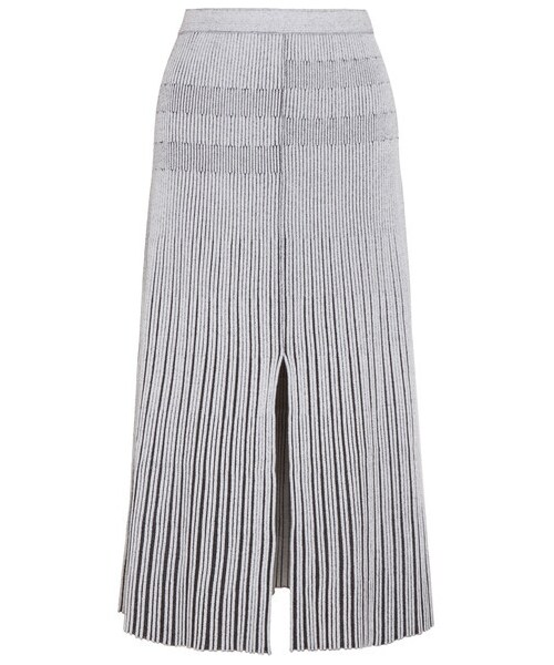 PROENZA SCHOULER(プロエンザ スクーラー)の「Proenza Schouler - Plated-knit Midi Skirt - White(スカート・レディース・White・x small/small)」の1枚目の写真