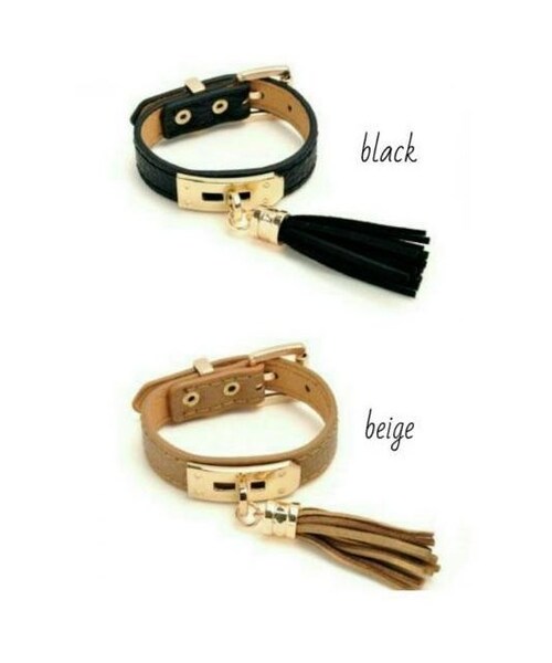 copine（コピン）の「タッセル付きブレスレット（ブレスレット・レディース・その他）」の5枚目の写真