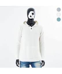 CALL&RESPONSE | あぜ編みコットンニットプルオーバーパーカー／ＣＡＬＬ＆ＲＥＳＰＯＮＳＥ　162-1441-06(パーカー)