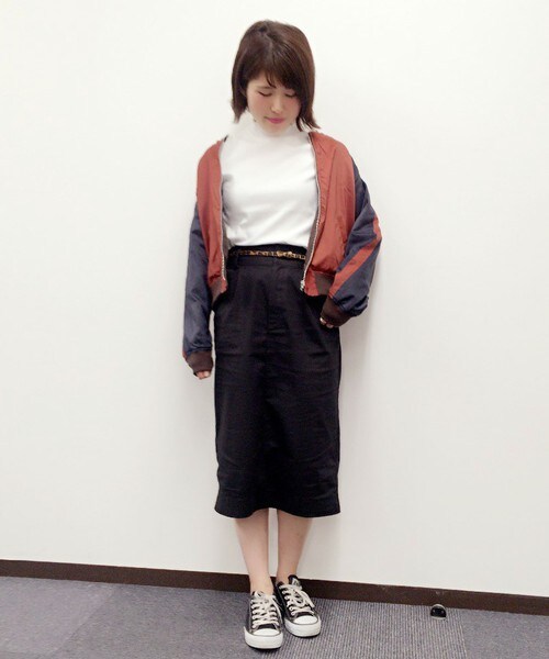 archives（アルシーヴ）の「リバーシブルブルゾン（ブルゾン・レディース・チャコールグレー/ブラウン/レッド・MEDIUM）」の11枚目の写真