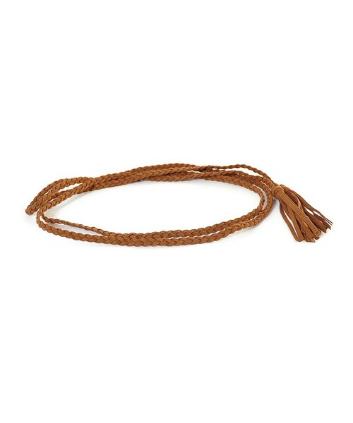 flower（フラワー）の「tassel belt～タッセルベルト（ベルト・レディース・ivory/brown/yellow・FREE）」の2枚目の写真