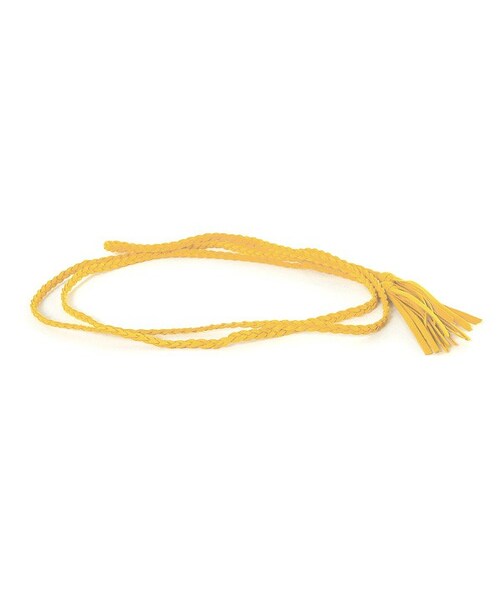 flower（フラワー）の「tassel belt～タッセルベルト（ベルト・レディース・ivory/brown/yellow・FREE）」の3枚目の写真