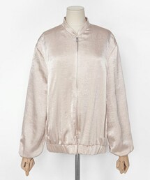 DHOLIC | グロッシージップアップブルゾン(ブルゾン)