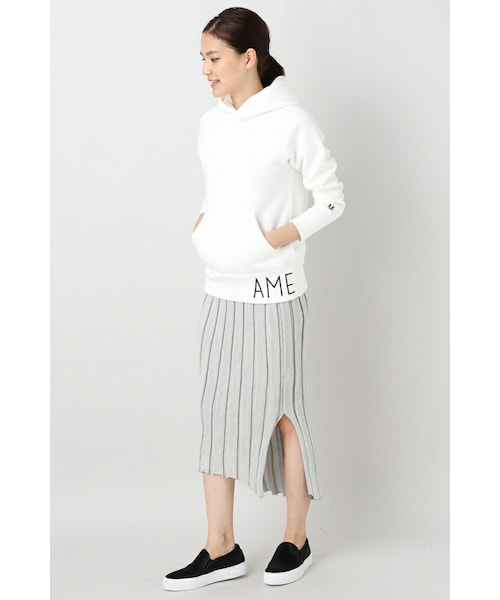 ドゥーズィエムクラス スカート ニット グレー ショップ Deuxieme