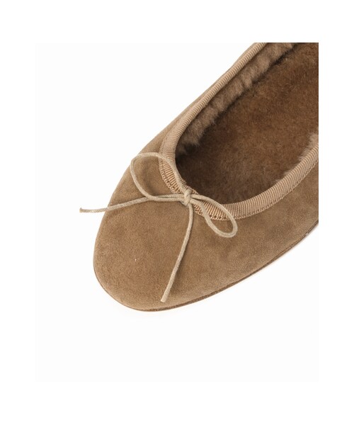 FRAMeWORK（フレームワーク）の「CORSOROMA9 ムートンバレーシューズ（シューズ・グレー/キャメル・36/37/38）」の5枚目の写真