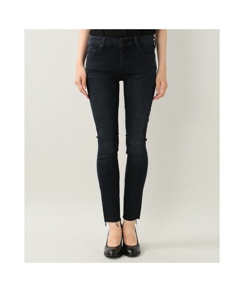 JOURNAL STANDARD(ジャーナルスタンダード)の「LOOKER ANKLE FRAY:スリムデニム(パンツ・ネイビー・24/25/26)」の4枚目の写真