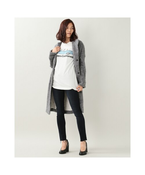 JOURNAL STANDARD(ジャーナルスタンダード)の「LOOKER ANKLE FRAY:スリムデニム(パンツ・ネイビー・24/25/26)」の2枚目の写真