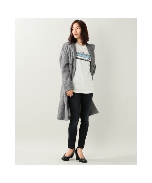 JOURNAL STANDARD(ジャーナルスタンダード)の「LOOKER ANKLE FRAY:スリムデニム(パンツ・ネイビー・24/25/26)」の3枚目の写真