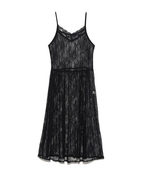 Mila Owen（ミラオーウェン）の「レースキャミワンピース（キャミ  