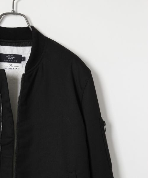 RAGEBLUE（レイジブルー）の「＜シンサレート素材使用＞リバーシブルMA-1（ジャケット/アウター・ブラック/オリーブ・M/L/XL）」の5枚目の写真