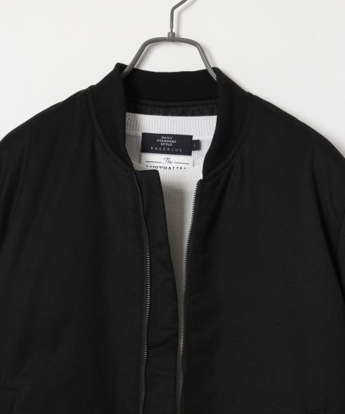 RAGEBLUE（レイジブルー）の「＜シンサレート素材使用＞リバーシブルMA-1（ジャケット/アウター・ブラック/オリーブ・M/L/XL）」の4枚目の写真