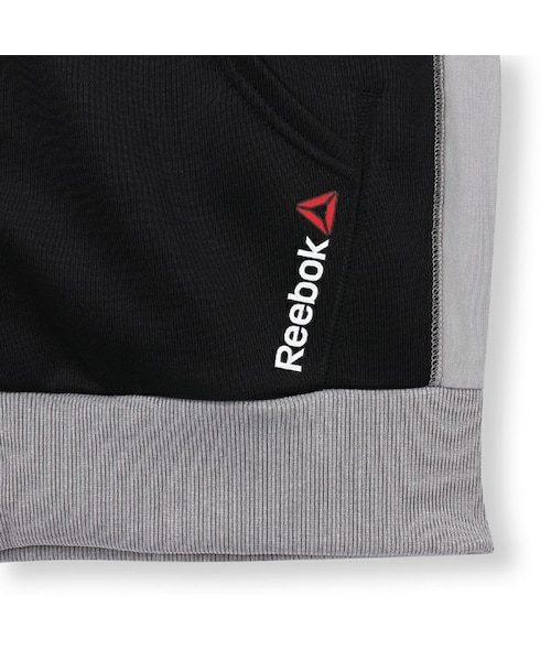 Reebok（リーボック）の「ワンシリーズ Wハイブリッドスウェット フルジップパーカー Reebok（リーボック）（その他・メンズ・ミディアムグレイヘザー/ブラック/ブラック/ブラック/ミディアムグレイヘザー/ライオット レッド・S身長162~168cm胸囲85~91cm/M身長167~173cm胸囲89~95cm/L身長172~178cm胸囲93~99cm/O身長177~183cm胸囲97~103cm/XO身長182~188cm胸囲101~107cm/2XO身長187~193cm胸囲105~111cm）」の7枚目の写真