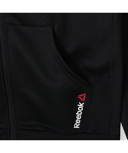 Reebok（リーボック）の「ワンシリーズ Wハイブリッドスウェット フルジップパーカー Reebok（リーボック）（その他・メンズ・ミディアムグレイヘザー/ブラック/ブラック/ブラック/ミディアムグレイヘザー/ライオット レッド・S身長162~168cm胸囲85~91cm/M身長167~173cm胸囲89~95cm/L身長172~178cm胸囲93~99cm/O身長177~183cm胸囲97~103cm/XO身長182~188cm胸囲101~107cm/2XO身長187~193cm胸囲105~111cm）」の16枚目の写真