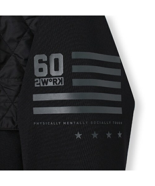 Reebok（リーボック）の「ワンシリーズ Wハイブリッドスウェット フルジップパーカー Reebok（リーボック）（その他・メンズ・ミディアムグレイヘザー/ブラック/ブラック/ブラック/ミディアムグレイヘザー/ライオット レッド・S身長162~168cm胸囲85~91cm/M身長167~173cm胸囲89~95cm/L身長172~178cm胸囲93~99cm/O身長177~183cm胸囲97~103cm/XO身長182~188cm胸囲101~107cm/2XO身長187~193cm胸囲105~111cm）」の15枚目の写真