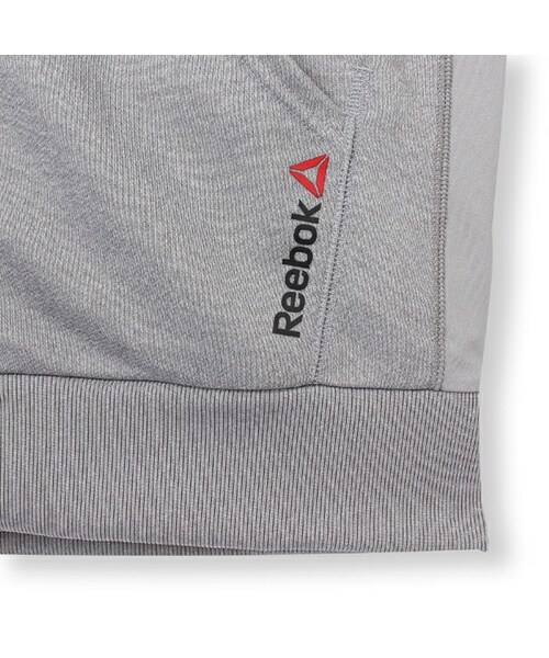 Reebok（リーボック）の「ワンシリーズ Wハイブリッドスウェット フルジップパーカー Reebok（リーボック）（その他・メンズ・ミディアムグレイヘザー/ブラック/ブラック/ブラック/ミディアムグレイヘザー/ライオット レッド・S身長162~168cm胸囲85~91cm/M身長167~173cm胸囲89~95cm/L身長172~178cm胸囲93~99cm/O身長177~183cm胸囲97~103cm/XO身長182~188cm胸囲101~107cm/2XO身長187~193cm胸囲105~111cm）」の21枚目の写真