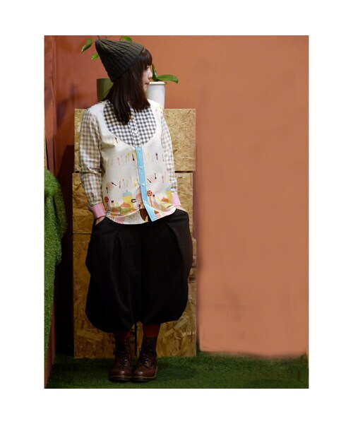 NIRAME.CO（ニラメッコ）の「ボナペティしゃつ。（シャツ/ブラウス・レディース・その他）」の2枚目の写真