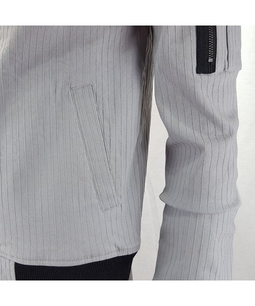 CALL&RESPONSE（コールアンドレスポンス）の「ジャガードストライプMA-1／ＣＡＬＬ＆ＲＥＳＰＯＮＳＥ　　/  162-1103-06（ブルゾン・メンズ・その他）」の9枚目の写真