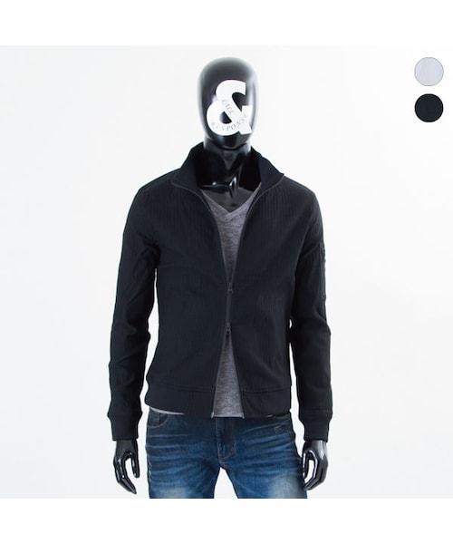 CALL&RESPONSE（コールアンドレスポンス）の「ジャガードストライプMA-1／ＣＡＬＬ＆ＲＥＳＰＯＮＳＥ　　/  162-1103-06（ブルゾン・メンズ・その他）」の3枚目の写真