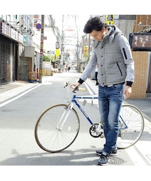 CALL&RESPONSE | ジャガードストライプMA-1／ＣＡＬＬ＆ＲＥＳＰＯＮＳＥ　　/  162-1103-06(ブルゾン)