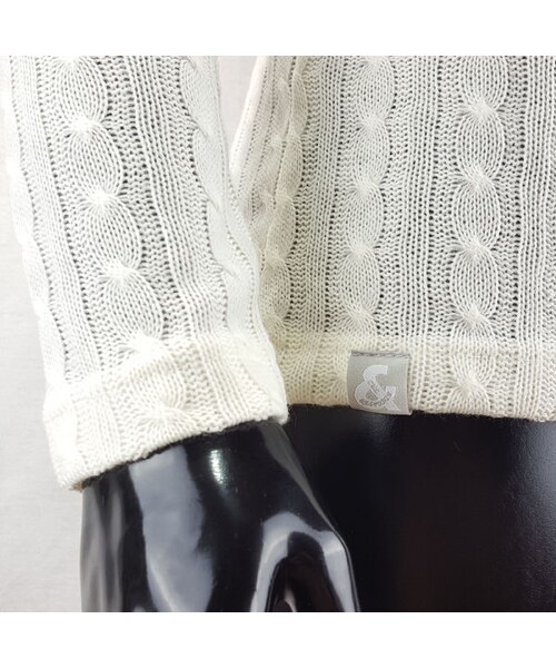 CALL&RESPONSE（コールアンドレスポンス）の「ケーブルニットＶネック長袖ＴＥＥ／ＣＡＬＬ＆ＲＥＳＰＯＮＳＥ　　/  162-1321-05（ニット/セーター・メンズ・その他）」の10枚目の写真