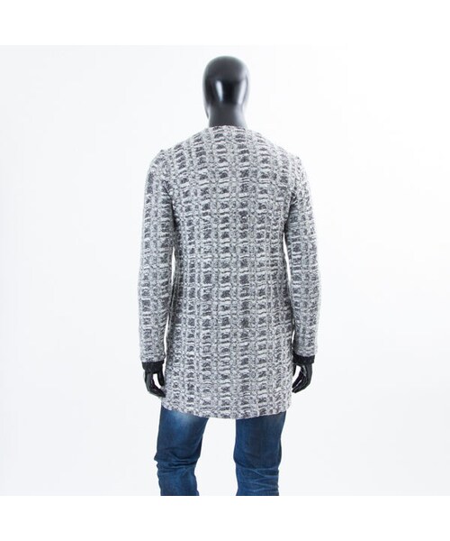 CALL&RESPONSE（コールアンドレスポンス）の「ケーブルニットロングカーディガン  /  ＣＡＬＬ＆ＲＥＳＰＯＮＳＥ　　/  162-1444-07（カーディガン/ボレロ・メンズ・その他）」の4枚目の写真
