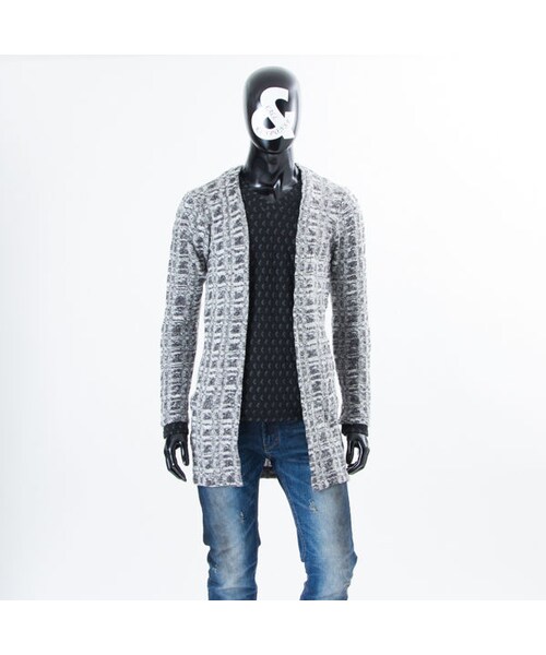 CALL&RESPONSE（コールアンドレスポンス）の「ケーブルニットロングカーディガン  /  ＣＡＬＬ＆ＲＥＳＰＯＮＳＥ　　/  162-1444-07（カーディガン/ボレロ・メンズ・その他）」の3枚目の写真