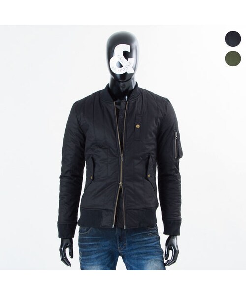 CALL&RESPONSE（コールアンドレスポンス）の「【シンサレートで薄いのに暖かい】Ｌ－2　ＭＯＤＥＬ　高機能中綿フライトジャケット／ＣＡＬＬ＆ＲＥＳＰＯＮＳＥ　162-1103-11（ブルゾン・メンズ・その他）」の3枚目の写真