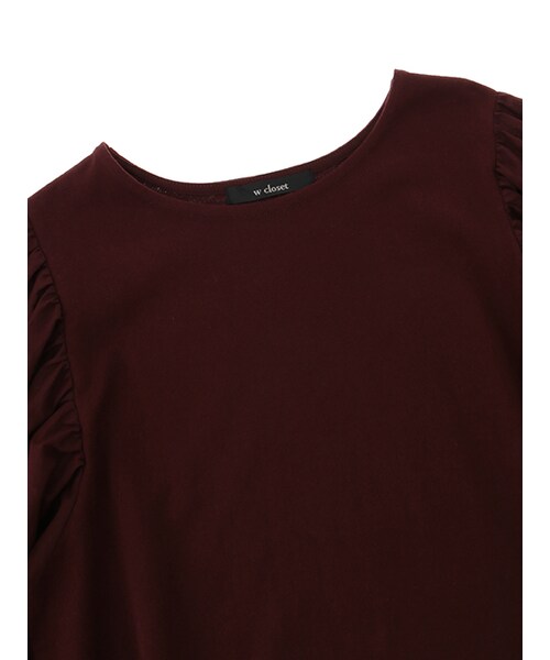 w closet(ダブルクローゼット)の「スワトー刺繍入りプルオーバー(トップス・レディース・オフホワイト/カーキ/ブラウン/ブラック・FREE)」の8枚目の写真