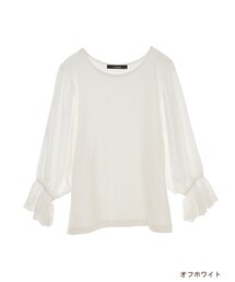 w closet | スワトー刺繍入りプルオーバー(トップス)