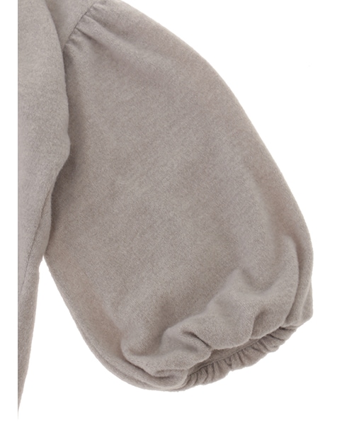 w closet（ダブルクローゼット）の「バルーンスリーブプルオーバー（トップス・レディース・オフホワイト/Sグレー/レンガ/ブラック・FREE）」の9枚目の写真