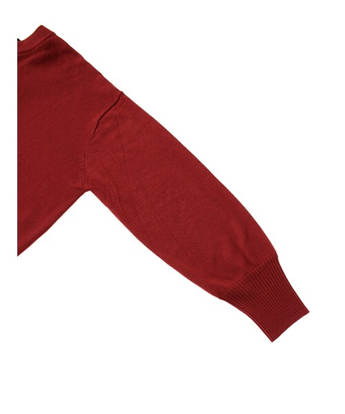 w closet（ダブルクローゼット）の「12Gバックリボンニット（トップス・レディース・ベージュ/レッド/ブラック・FREE）」の8枚目の写真