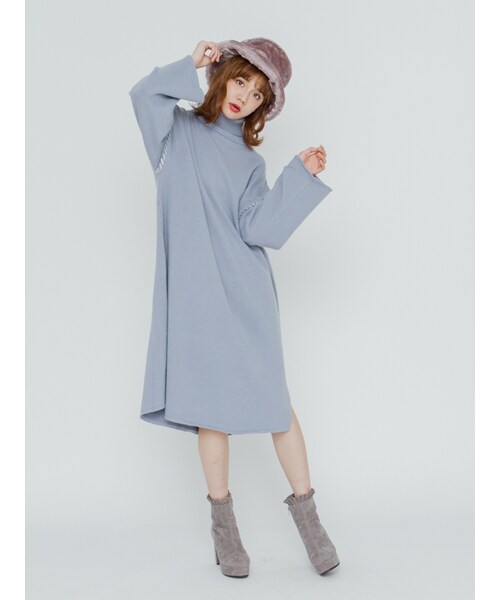 merry jenny（メリージェニー）の「Fur HAT（帽子・レディース・ブラック/ラベンダー/ブラウン・F）」の4枚目の写真
