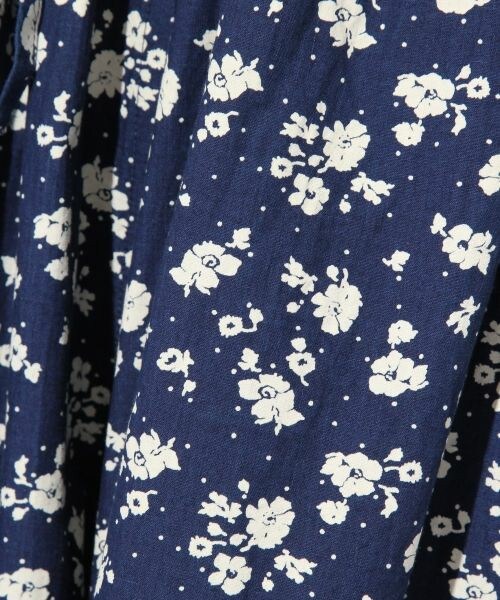 niko and...（ニコアンド）の「ichi インディゴ花パンツ（パンツ・ネイビー・F）」の10枚目の写真
