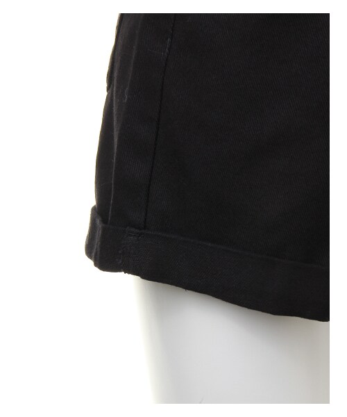 INGNI（イング）の「ベルト付ショーパン（パンツ・レディース・ｸﾛ/ｲﾝﾃﾞｨｺﾞ/ﾃﾞﾆﾑ/ｺﾝ・M）」の7枚目の写真