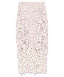 SNIDEL | タイトミドルレーススカート(スカート)