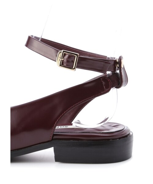 SNIDEL(スナイデル)の「3WAYフラットシューズ(フラットシューズ・レディース・BLK/WINE/MOC・S/M/L)」の9枚目の写真