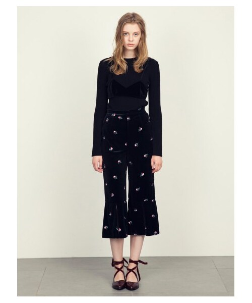 SNIDEL(スナイデル)の「3WAYフラットシューズ(フラットシューズ・レディース・BLK/WINE/MOC・S/M/L)」の21枚目の写真