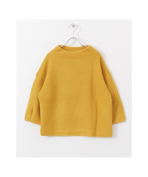 KBF（ケイビーエフ）の「ハイネックソフトカットソー（トップス・レディース・T.GRAY/PLUM/YELLOW/CHARCOAL・one）」の3枚目の写真